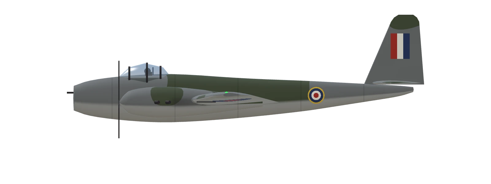 de Havilland Mosquito FB Mk VI, side view
